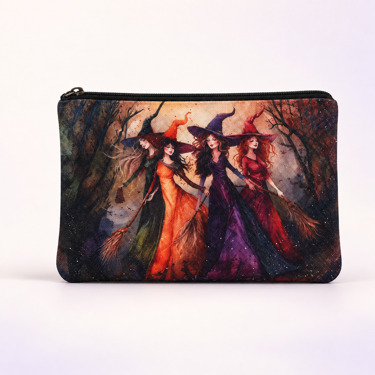 Witches’ Flight Large Zipper Pouch