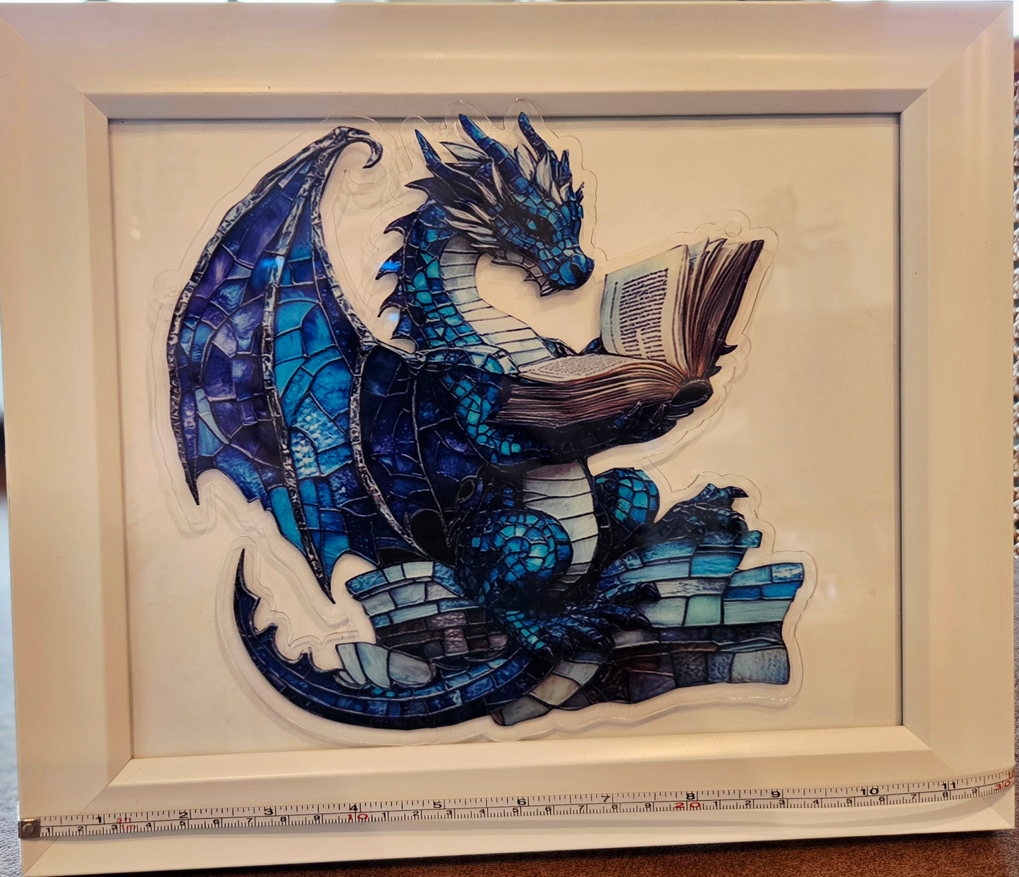 Suncatcher- Dragon- Blue- Reading