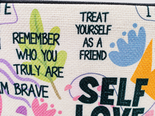 Self Love Affirmations Large Zipper Pouch