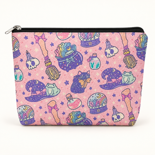 Witchy Wonders Large Zipper Pouch
