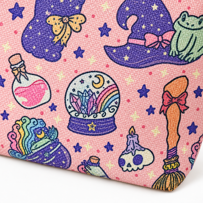 Witchy Wonders Large Zipper Pouch