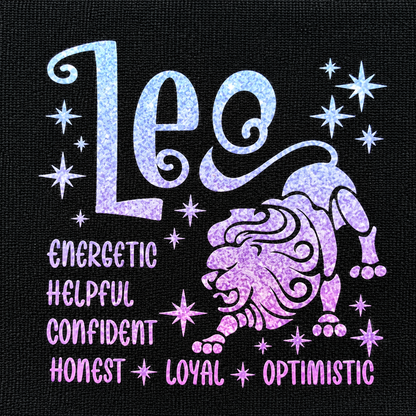 Leo Zodiac Medium Zipper Pouch