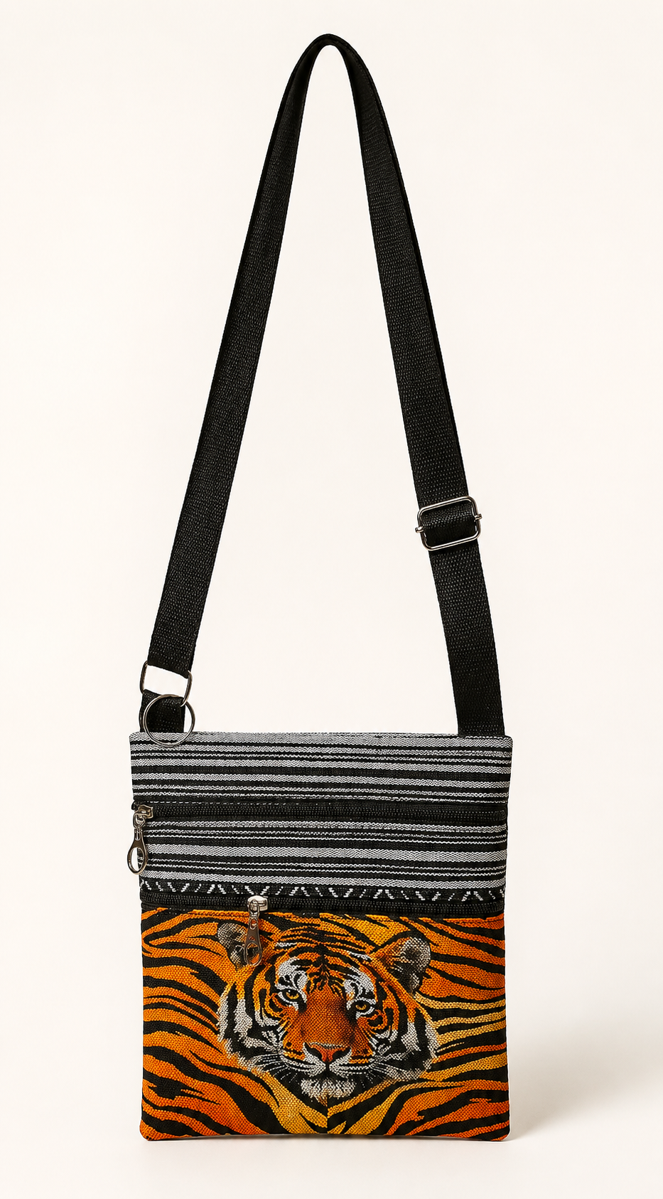Guardian Flame Tiger Crossbody Bag
