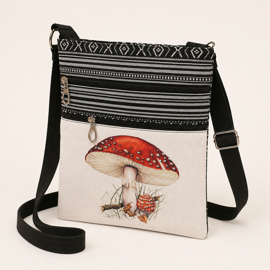 Enchanted Toadstool Crossbody Bag