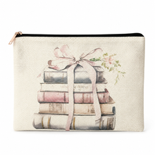 Book Lover Large Zipper Pouch