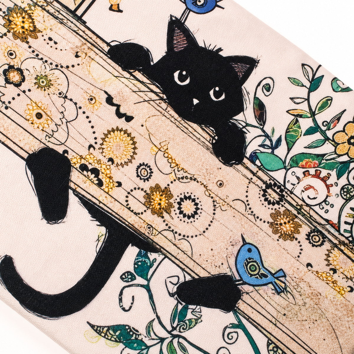 Cats & Familiars Large Zipper Pouch
