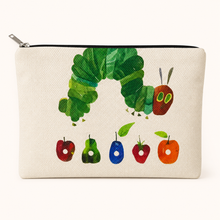 Colorful Caterpillar Large Zipper Pouch