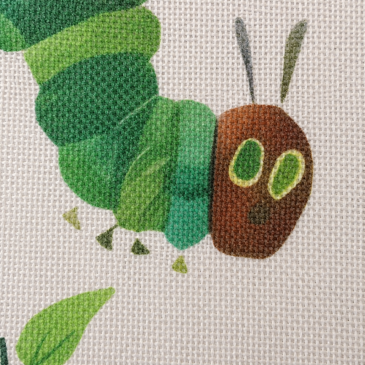 Colorful Caterpillar Large Zipper Pouch