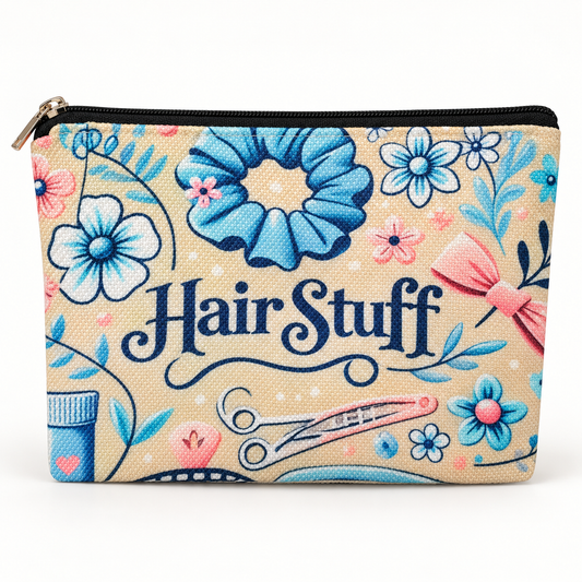Hair Stuff Large Zipper Pouch