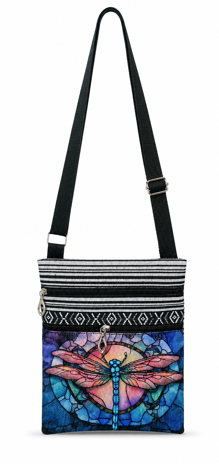 Dragonfly of Transformation Crossbody Bag