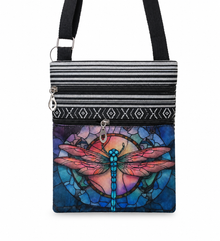 Dragonfly of Transformation Crossbody Bag