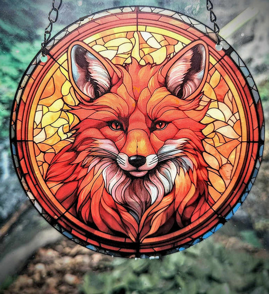 RED FOX SUNCATCHER