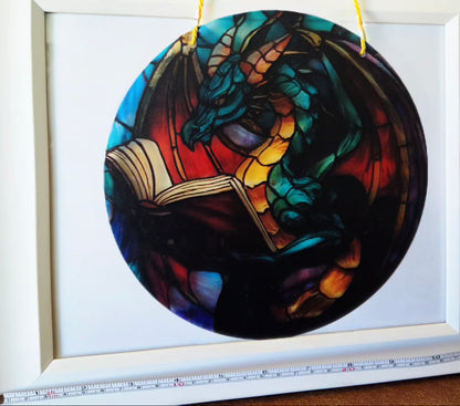 Suncatcher- Dragon- Reading- Green